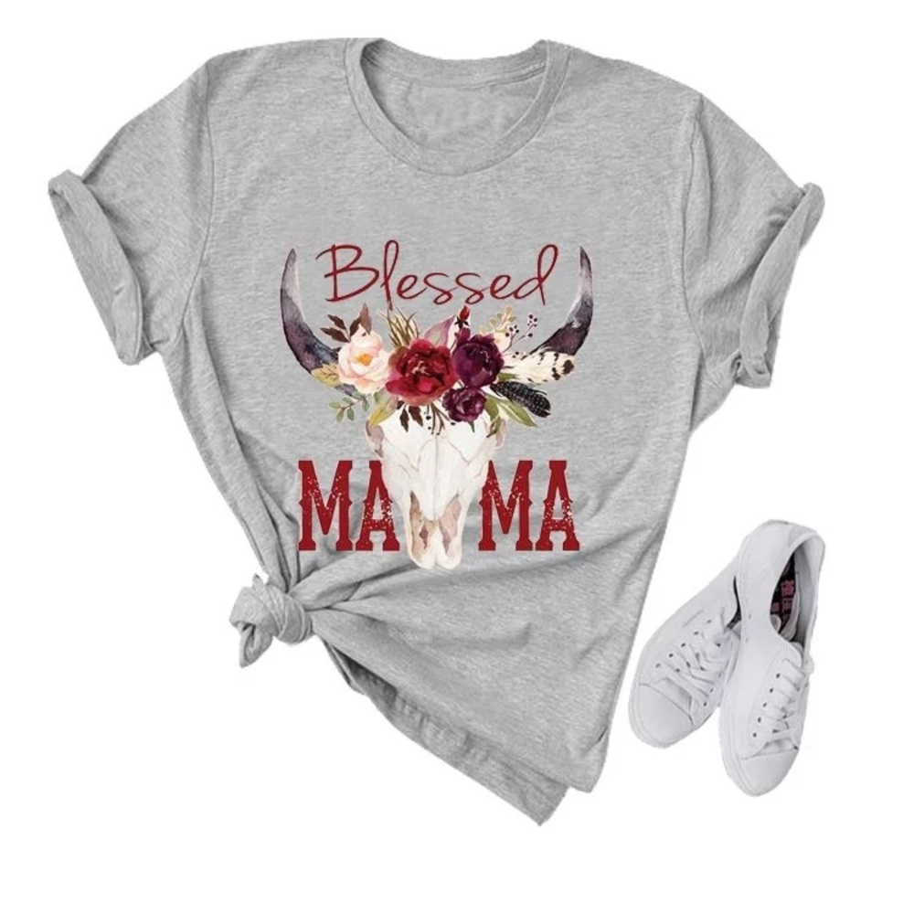 TEES THAT SAYS IT ALL  - BLESSED MOTHERS DAY GIFT